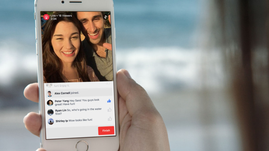 Facebook Live uvodi filtere za video 