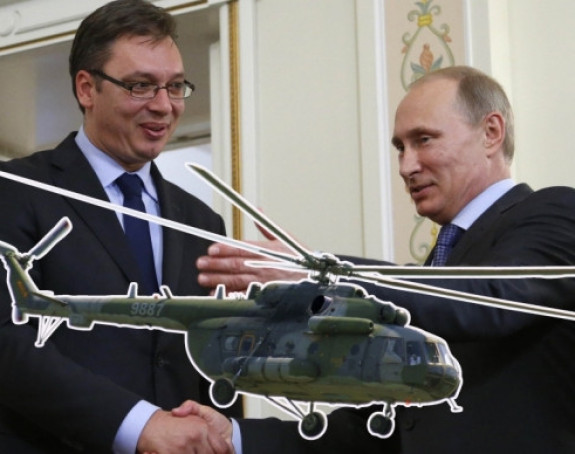 Putin sutra šalje Srbiji dva helikoptera 'mi 17'