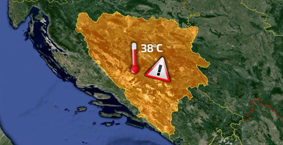 U Sarajevo stiže tropska noć