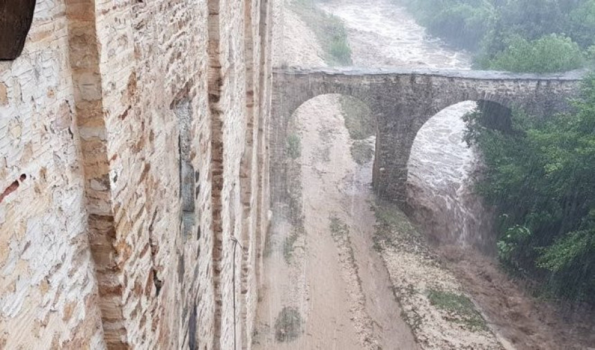 Библијски потоп на Светој Гори 