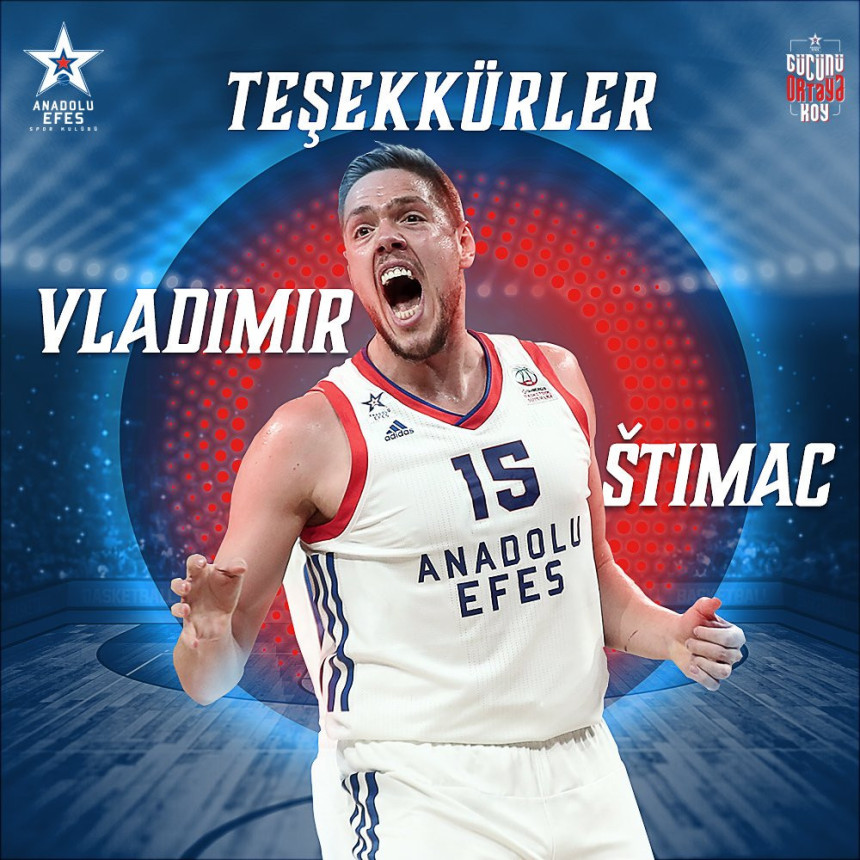 Štimac napustio Efes: Hvala i sve najbolje!