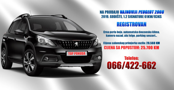 NAJNOVIJI PEUGEOT 2008
