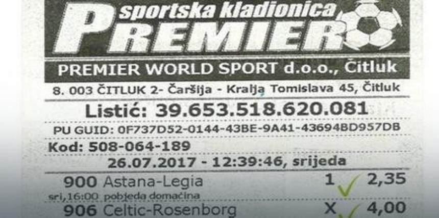 Uložio pet, pa dobio 45.328 KM