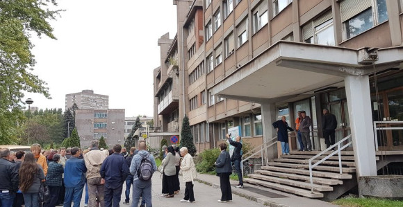 Бунт жељезница, сутра болнице 