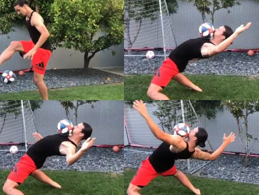 Video: "Matrix Zlatan" izazvao Đokovića!