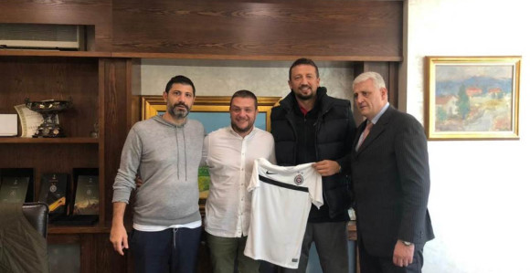 Igrao je s Divcem, a danas je "brat Hido" posjetio Partizan