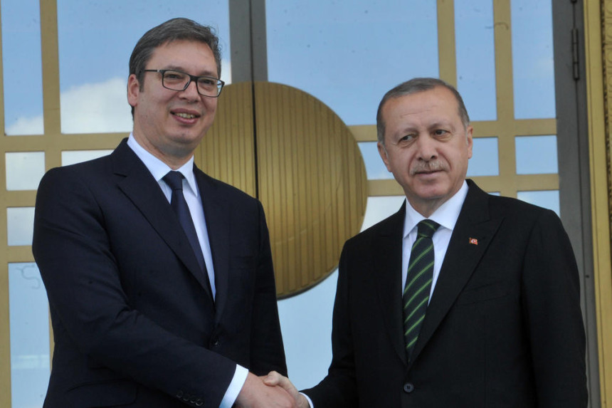 Vučić u Istanbulu sa Erdoganom 