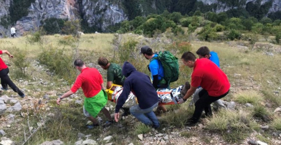 Spasilačka akcija na Romaniji