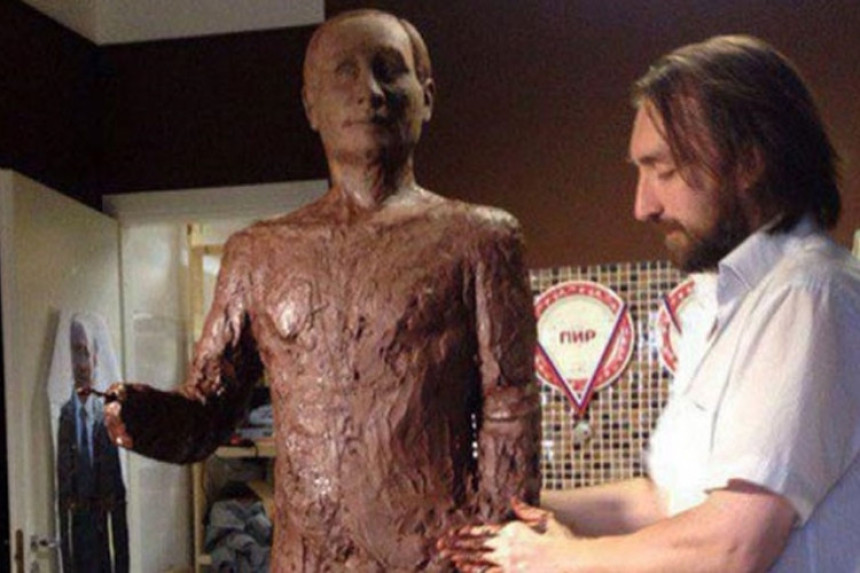 Za Ginisa: Prave kip Putina od čokolade