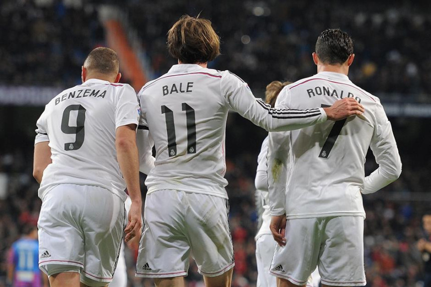 Ronaldo - Bejl - Benzema, ni MINUT zajedno!