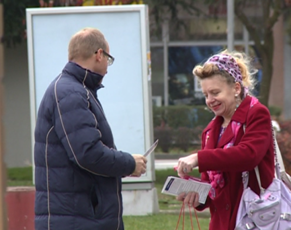 Ulična akcija Fondacije "Lara"