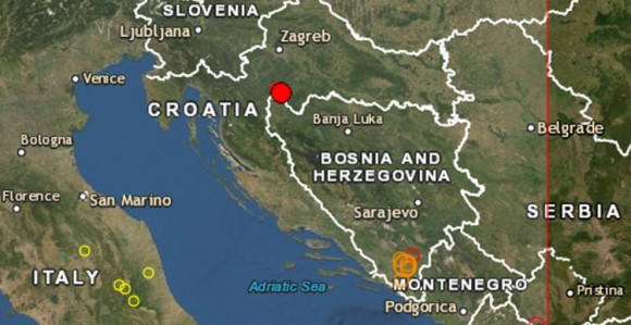 Region ne miruje, zemljotres kod Karlovca