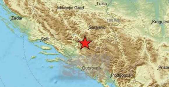 Ponovo se treslo tlo na području Nevesinja 