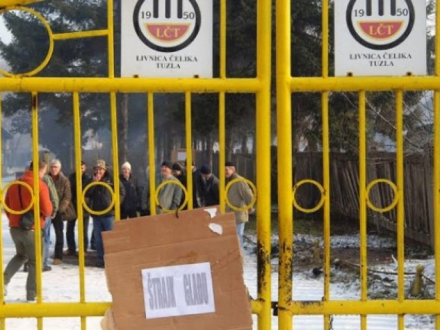 Radnici četvrti dan štrajkuju glađu