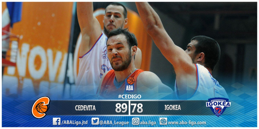 ABA: Cedevita trojkama "srušila" Igokeu!