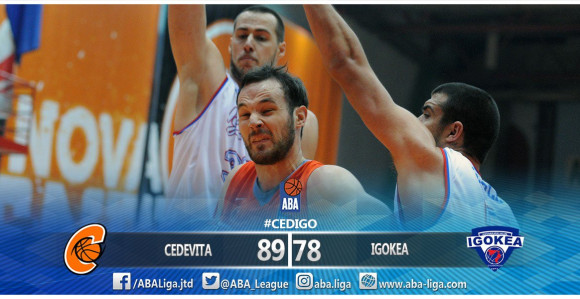 ABA: Cedevita trojkama "srušila" Igokeu!