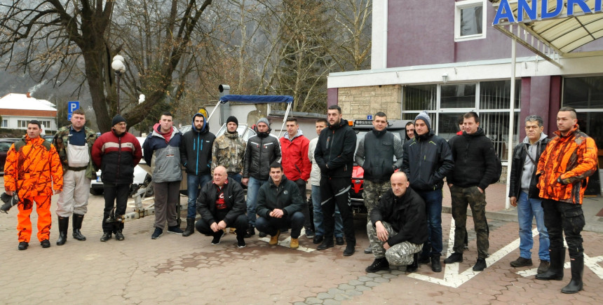 Višegrad: Potraga za Radulovićem