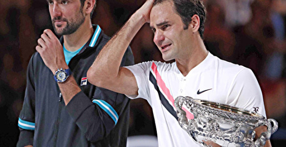Federer podigao DVADESETI pehar, pa zaplakao!