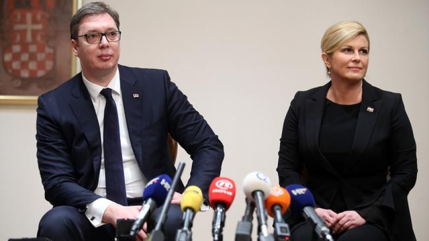 Vučić i Kitarović u posjeti BiH