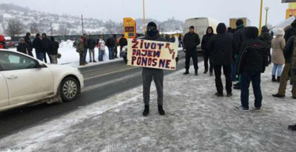Protesti boraca u Federaciji BiH