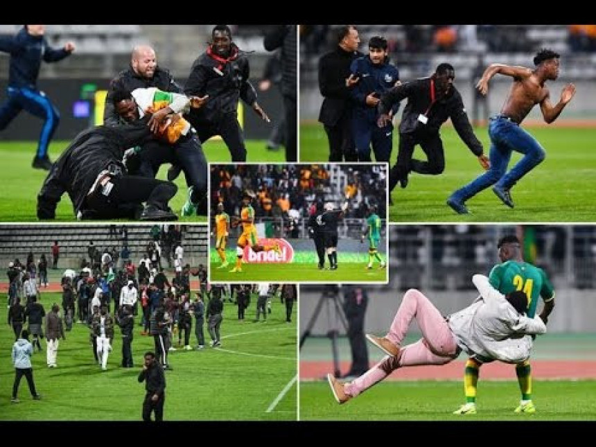 Video: Afrikanci divljali na utakmici u Parizu!