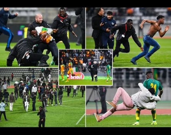 Video: Afrikanci divljali na utakmici u Parizu!