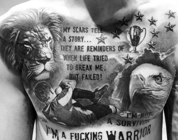 Фејса о тетоважама: Орао, лав и шампионске звјездице!