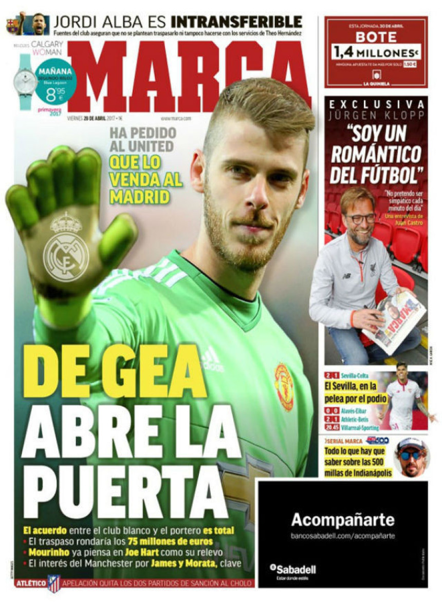 Real Madrid i De Hea - DA!