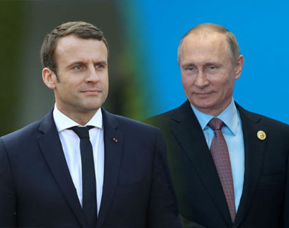 Сутра састанак Макрона и Путина