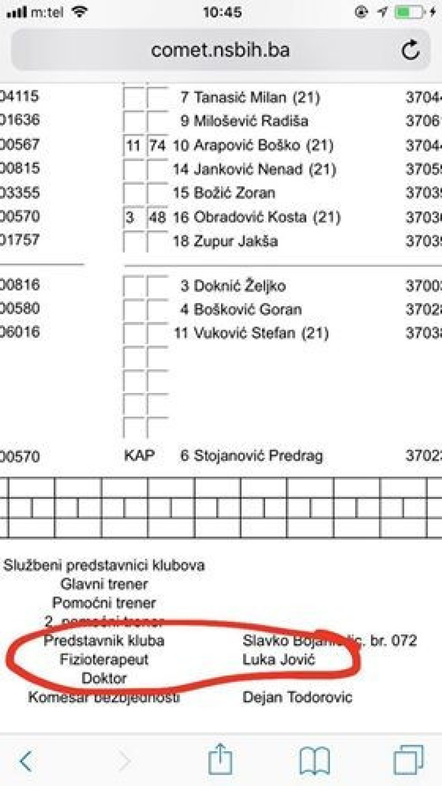 Luka Jović se vratio iz Ajntrahta u svoj Johovac!