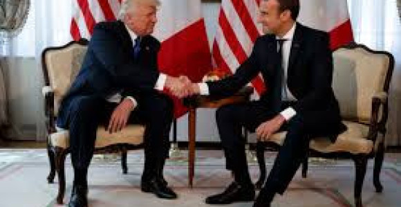 Tramp prihvatio poziv Makrona