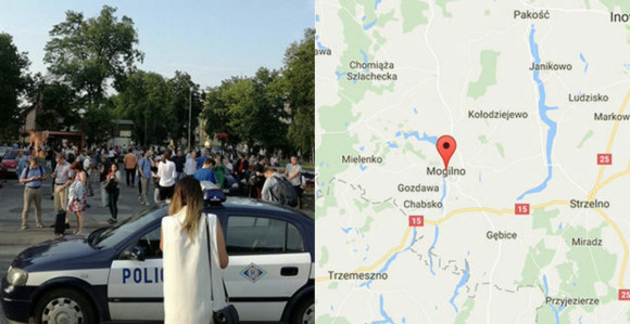 Uzbuna u Mogilnu gradu u Poljskoj