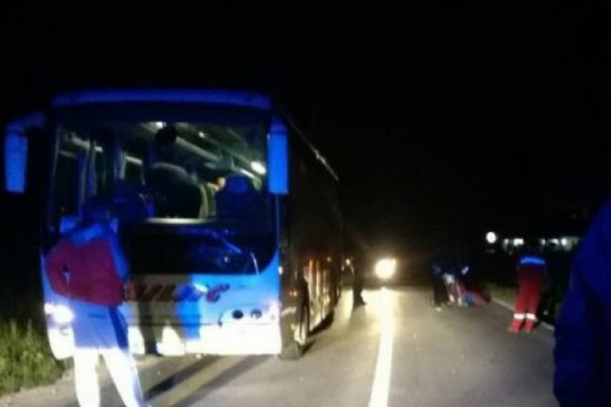 Detalji nesreće: Iz kafane na cestu