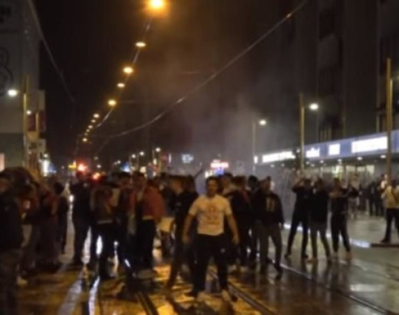 Video: Srbi u Beču pravili nerede!