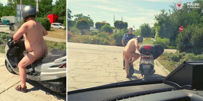 Vozio motor potpuno go