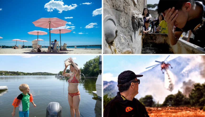 Toplotni talas hara Evropom