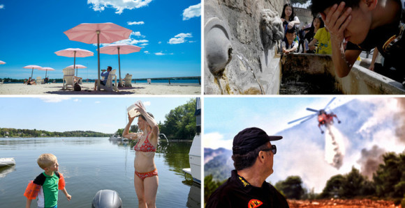 Toplotni talas hara Evropom