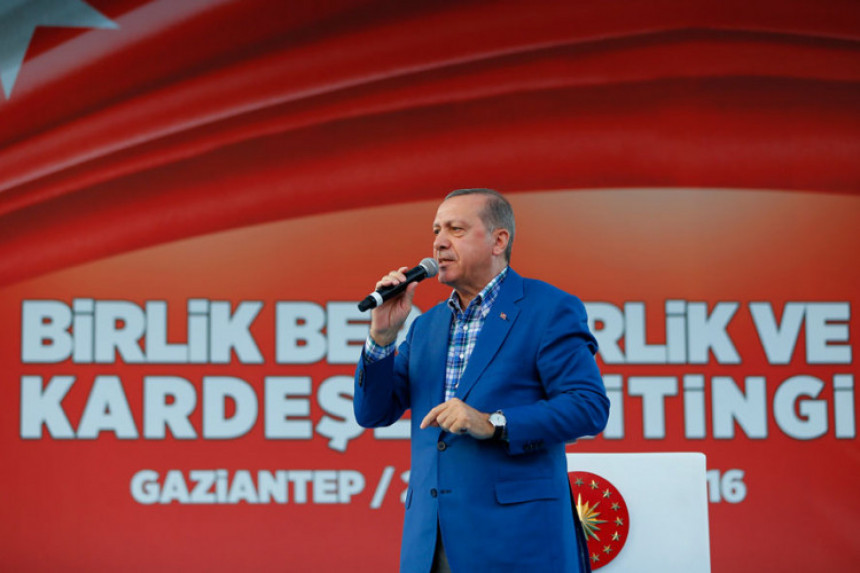 Ердоган: Борба док не искоријенимо тероризам