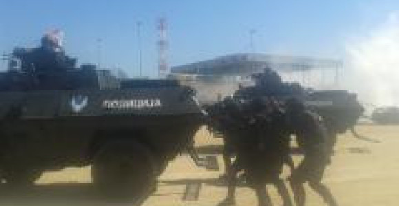 Vježba policija Srbije i Republike Srpske