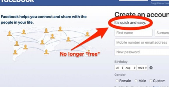 Fejsbuk prestaje da bude besplatan?