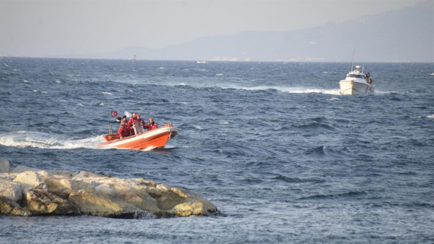 Potonuo čamac sa migrantima