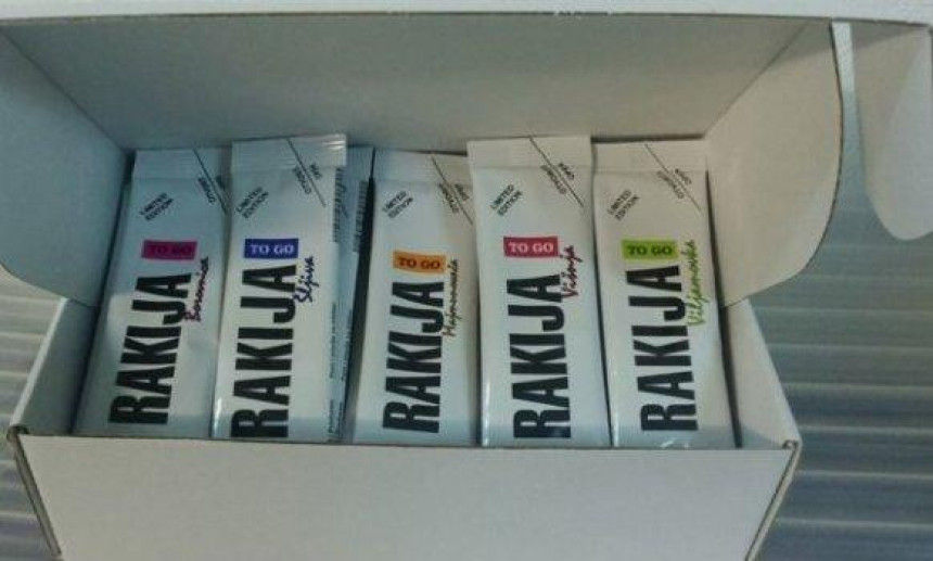 Suvenir: Rakija u kesici "za ponijeti"