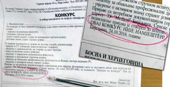 Nije namješten: Oglas iz Bijeljine postao hit