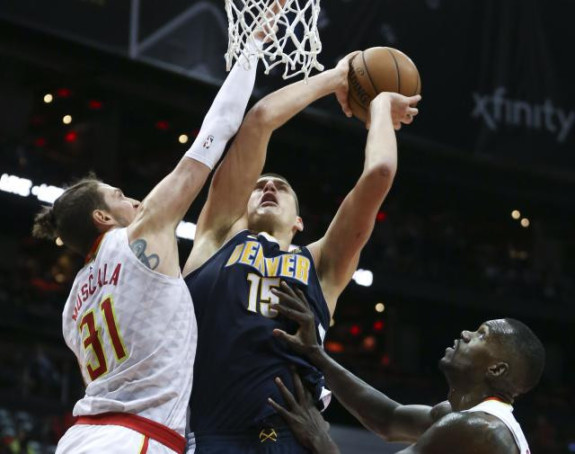 NBA: Jokić razbio Atlantu, Bjelica 8 minuta!