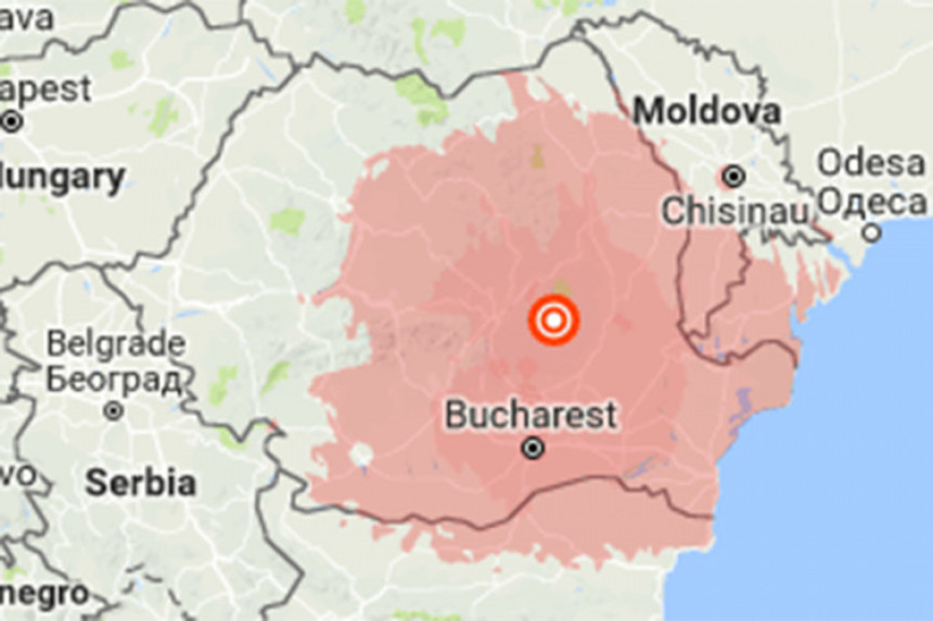 Јак земљотрес у Румунији