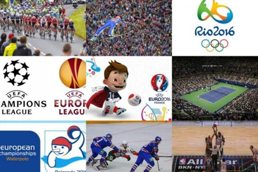 Najava: EURO, Rio... 2016. je sportska godina!