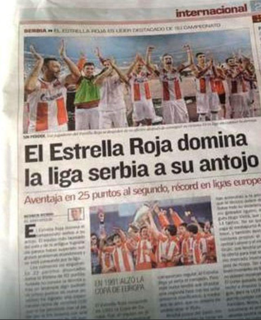 AS: Crvena zvezda dominira kako joj se prohte!