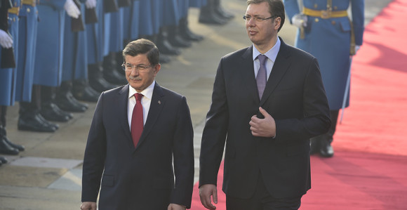 Turski premijer doputovao u Beograd