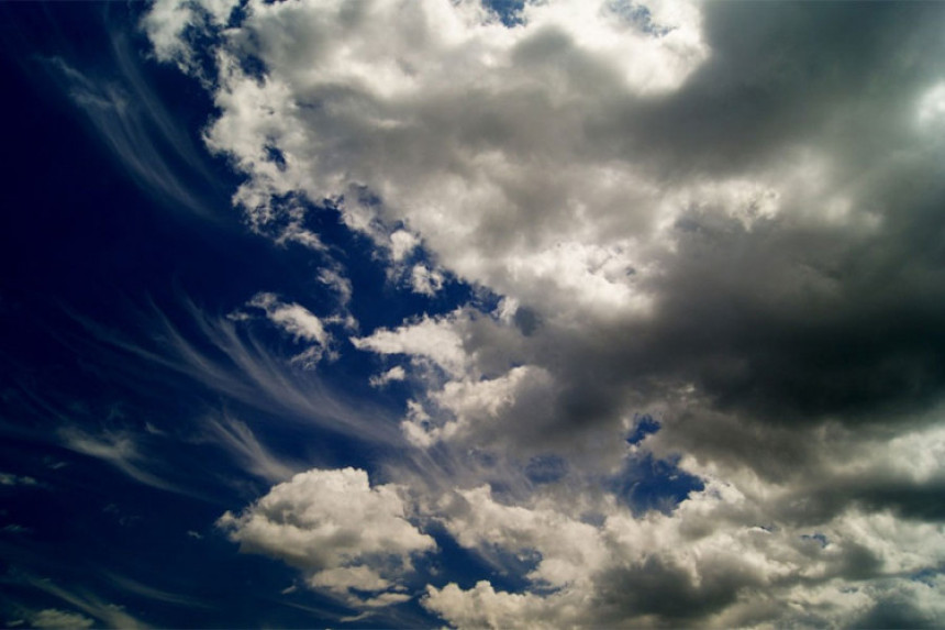 Danas oblačno vrijeme s kišom