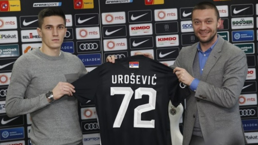 Intervju - Urošević: Hoću da me zapamte u Partizanu!